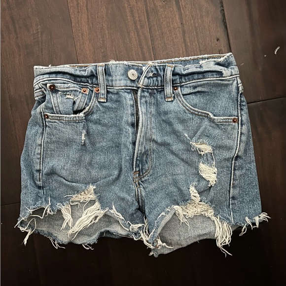 Abercrombie Mom Shorts Mid rise size 24 - Picture 1 of 3